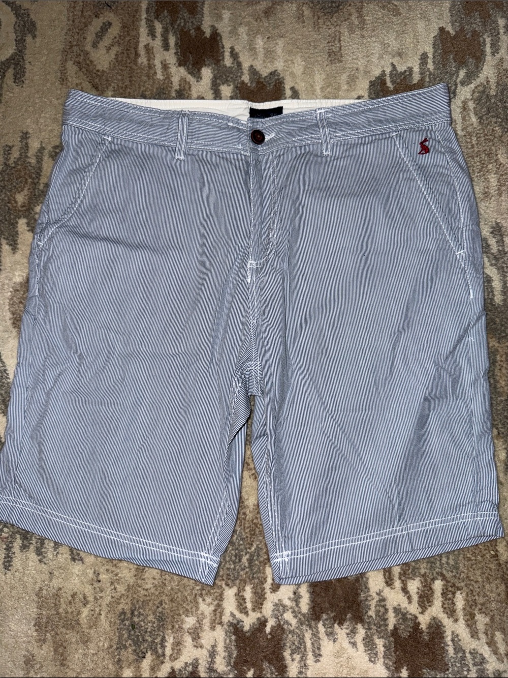 Joules Seersucker Shorts 34